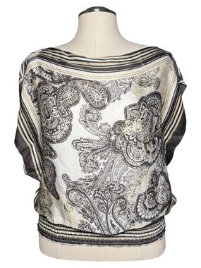 A. Byer Bandana Style Y2k Lightweight Fall Top
